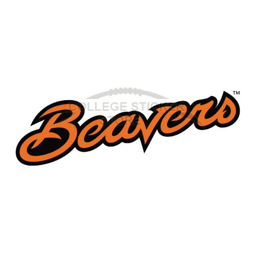 Personal Oregon State Beavers Iron-on Transfers (Wall Stickers)NO.5818